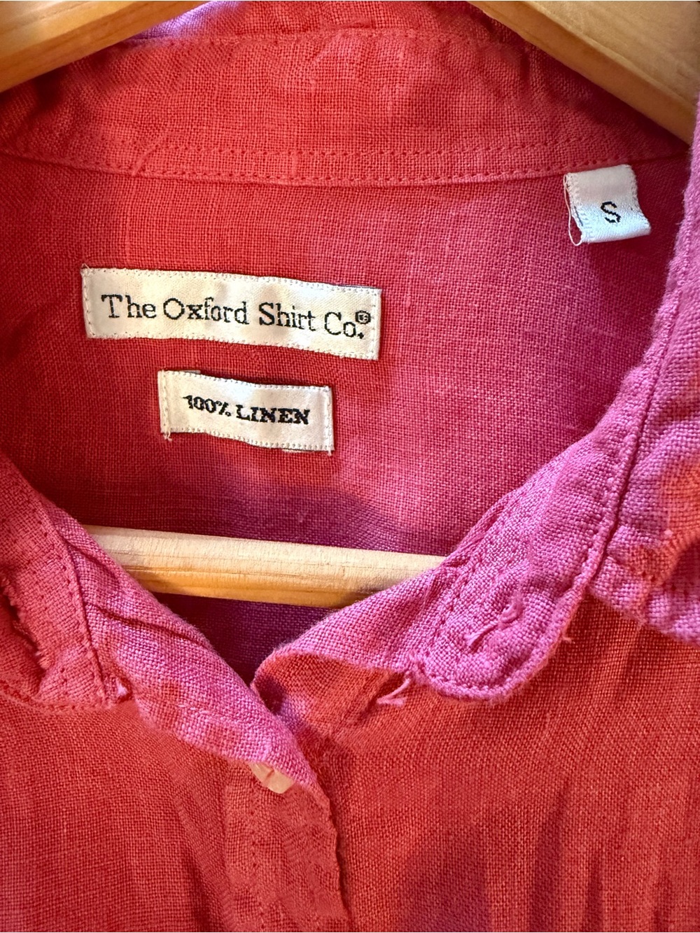 The Oxford Shirt Co. Fine Linen Button Down